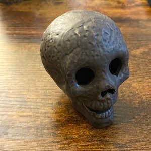 Ceramic Flame Skull